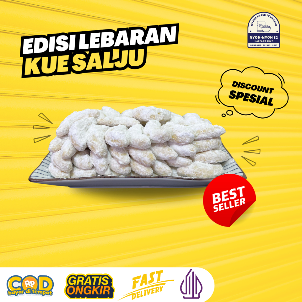 

Kue Putri Salju - Camilan Manis dan Lembut, Tersedia dalam 500gr & 1000gr