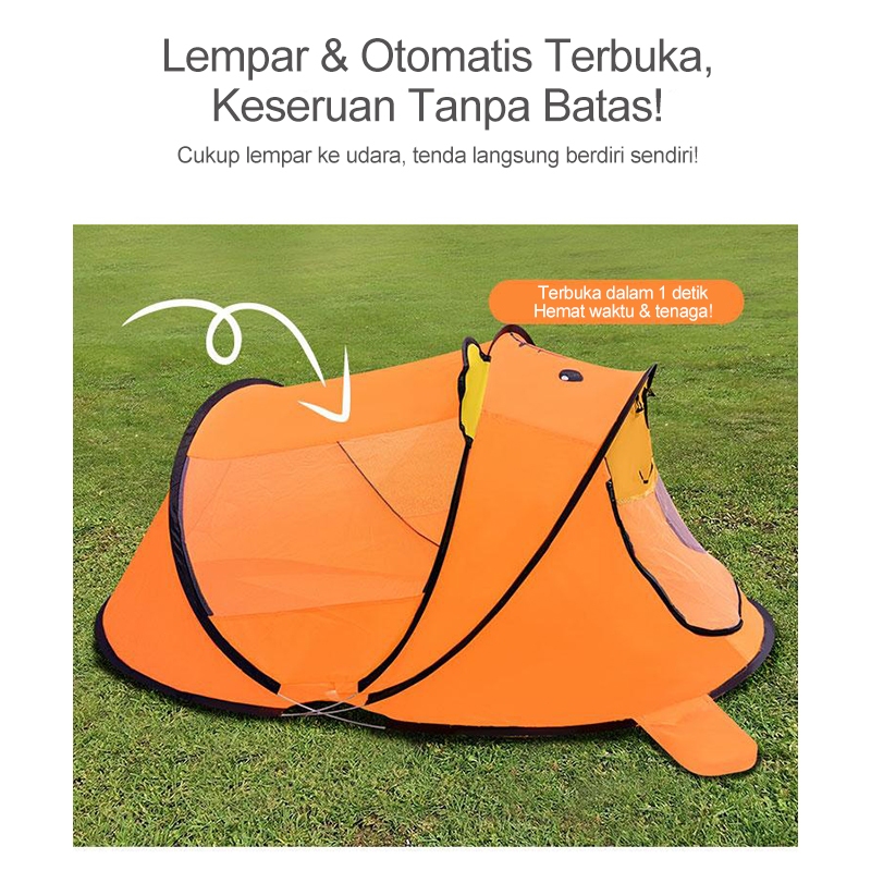 Tenda Anak Rumah/Tenda Anak Karakter/ Tenda Camping Anak Lipat Mainan / Tenda Anak Murah Karakter