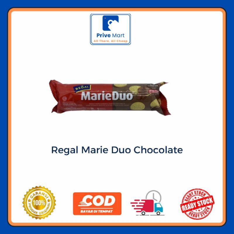 

Regal MarieDuoChocolate 100g Prive Mart
