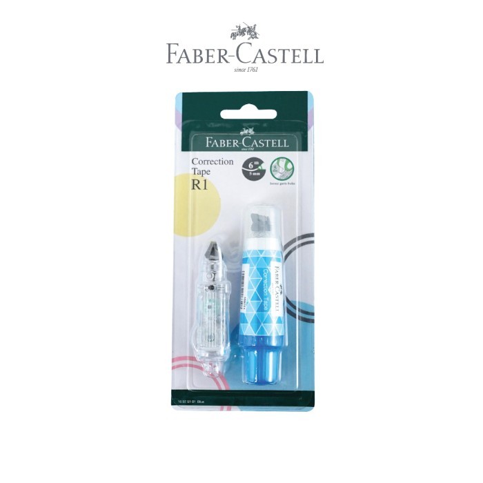 

Correction Tape R1 Faber Castell Free 1 Refill / Tipe X Kertas Faber Castell R1 Free 1 Refill