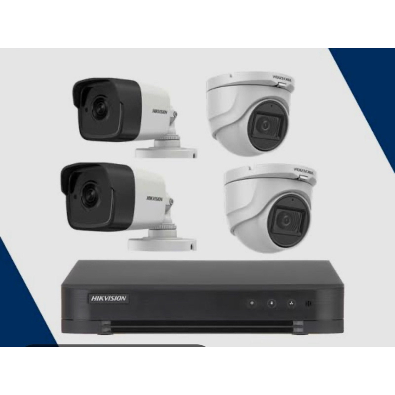 PAKET HIKVISION CCTV COLORVU 8CH  5MP