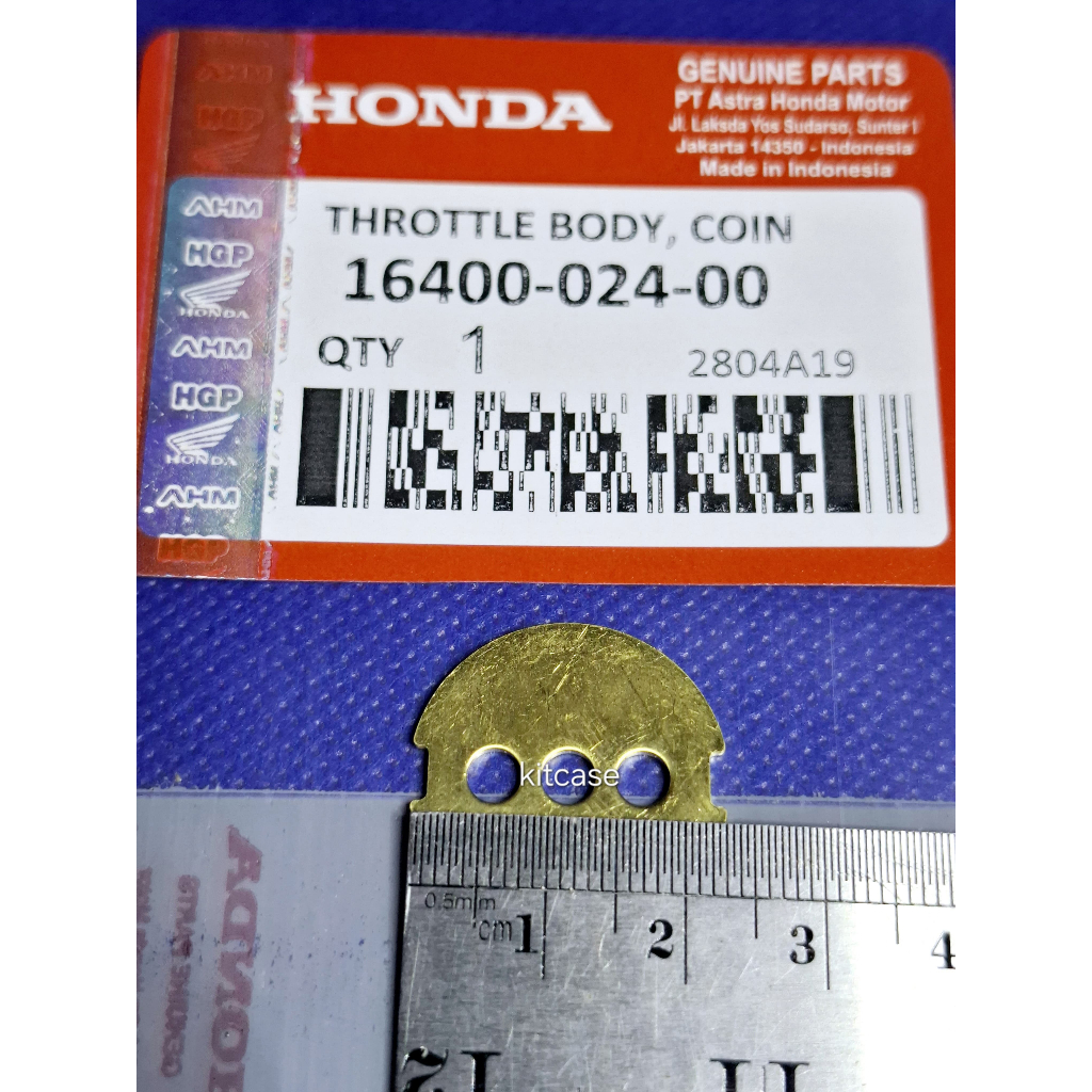 Koin Coin TB Throttle Body Vario 125 old Supra Fi Helm-in Blade Vario 150 Pcx 150 ADV 150  Verza 150