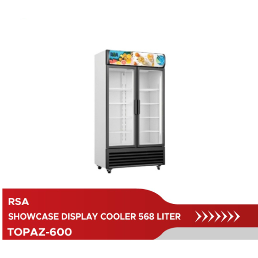 RSA Showcase Display Cooler Topaz-600 568 Liter