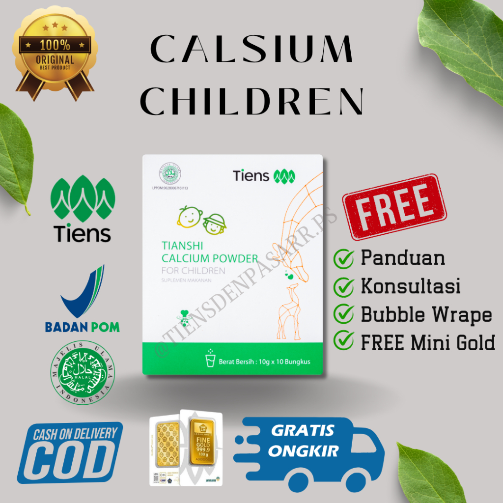 Susu Kalsium Anak Tiens Kalsium Peninggi Badan Anak Calcium For Children susu peninggi badan anak
