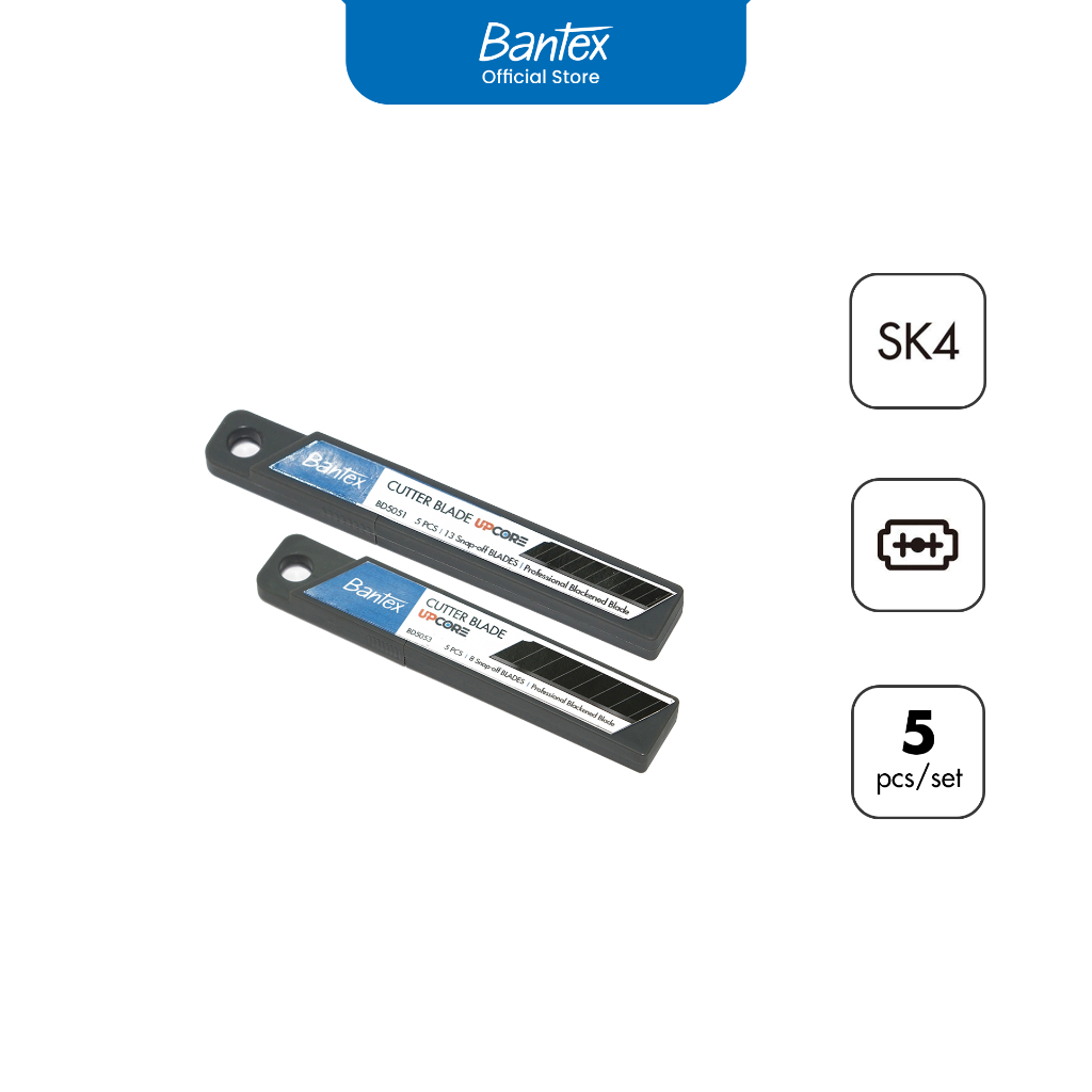 

Bantex Refill Cutter Blade Pisau Hitam Tajam BD505X