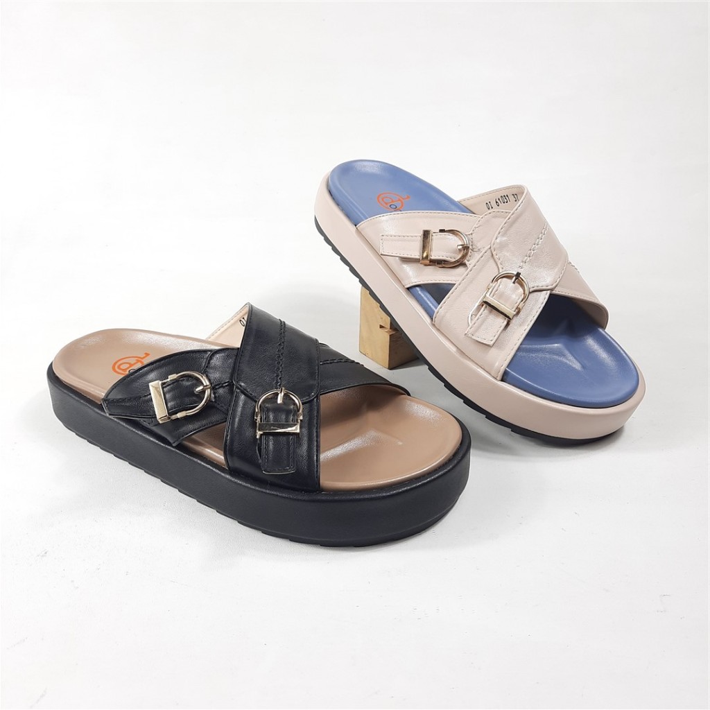 Sandal Slide Wanita Terbaru DONATELLO OI.61031 (36-41)