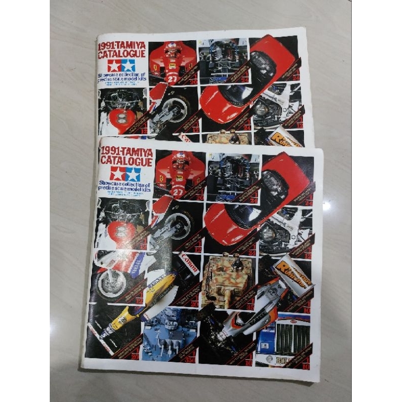 Majalah katalog tamiya 1991