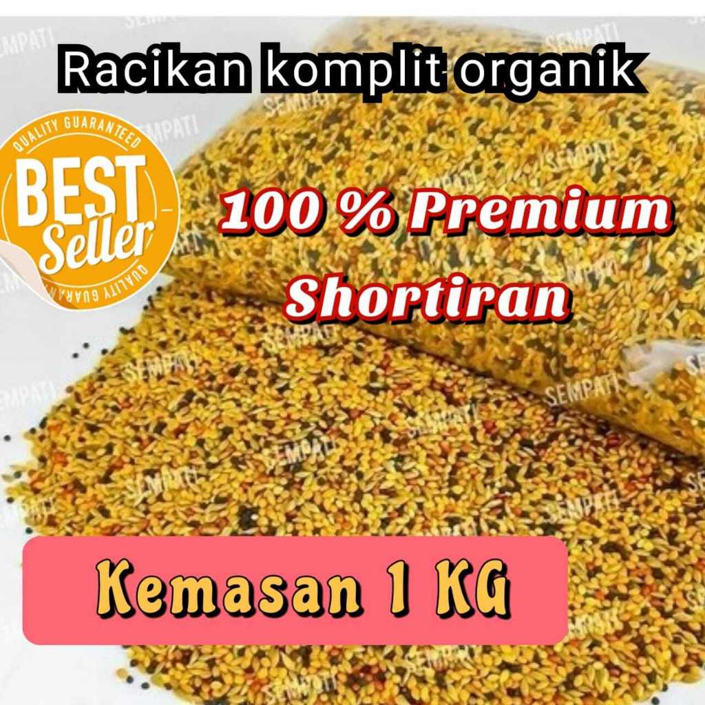 

Milet Campur Sempati 1 Kg Komplit Milet Campur 1Kg Mixed Canary Seed Organic Pakan Burung Kenari Lovebird Milet Putih Merah Biji Sawi Kenari Seed Campur Herbal