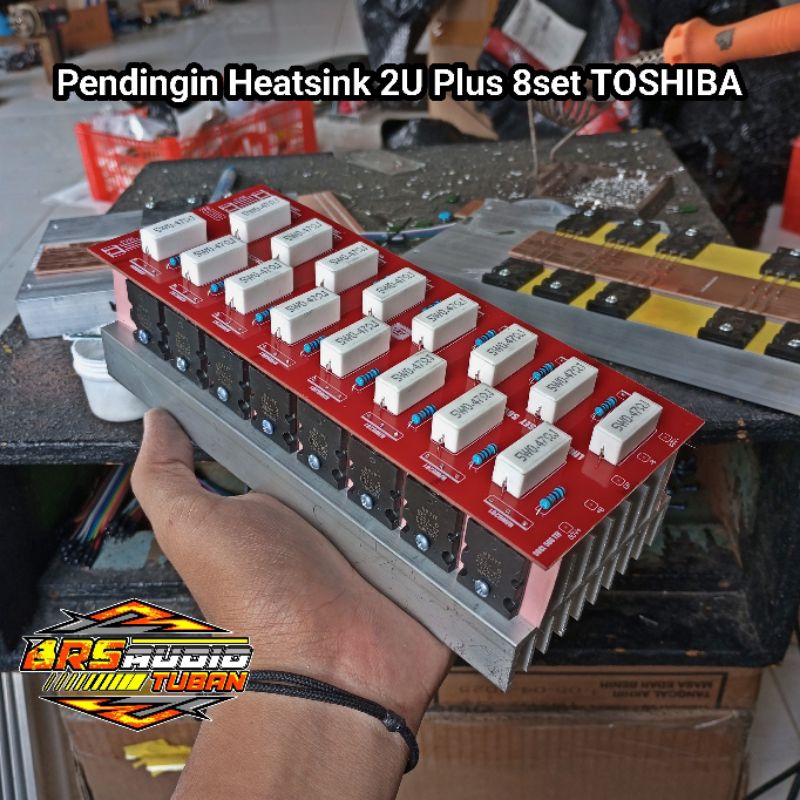Pendingin Heatsink 2U Plus 8set TOSHIBA tanpa driver