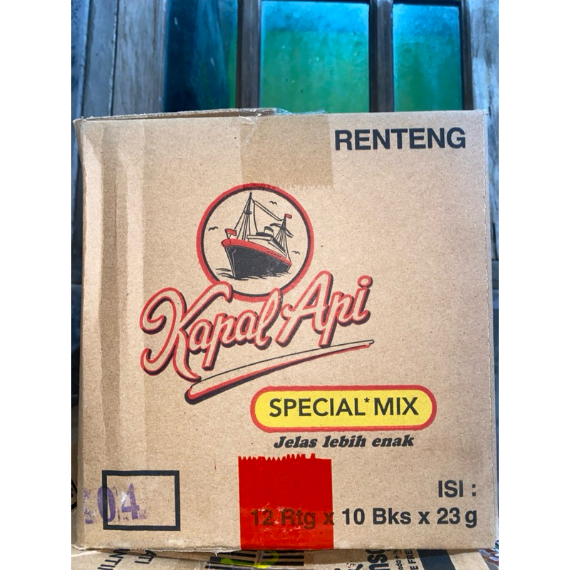 

1 karton kopi kapal api mix 23g (isi 12 renceng)