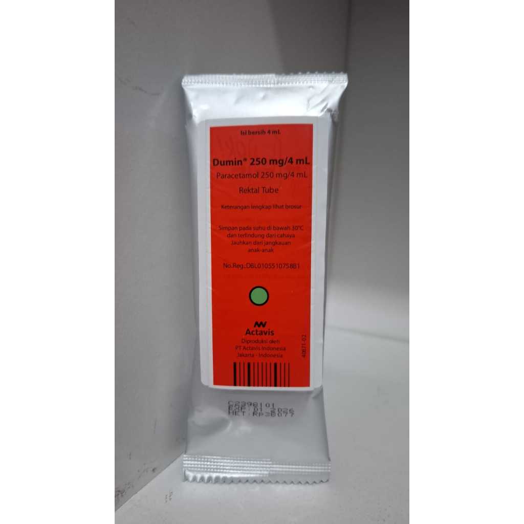 Dumin 250 mg Rectal Tube 4 ml