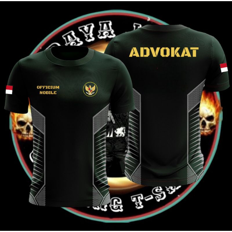 Kaos Dryfit Advokat - kaos atasan pria Advokat - t-shirt terbaru Advokat bisa riques