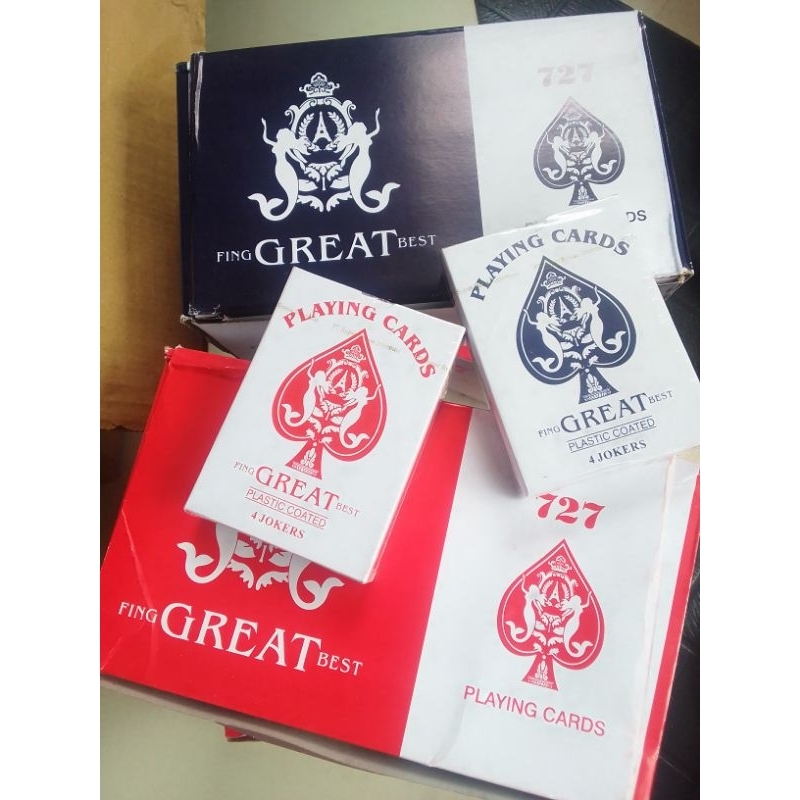 Kartu remi FING GREAT BEST 1box isi 12 pack kartu
