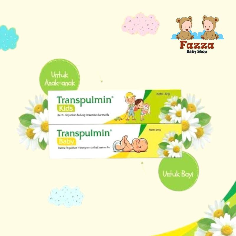 Transpulmin Baby 10gr balsem batuk pilek bayi / baby balsam anak  transpumin kids