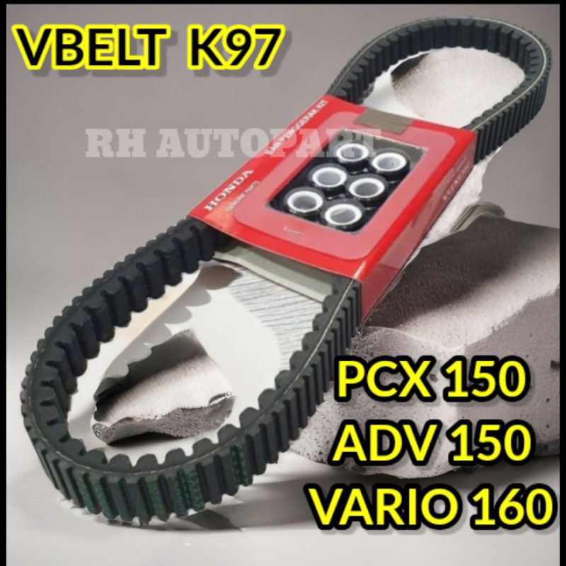 VANBELT SET ROLLER PCX 150 VANBELT ASSY PCX 150 VBELT + ROLLER PCX 150 VBELT PCX 150 VANBELT K97