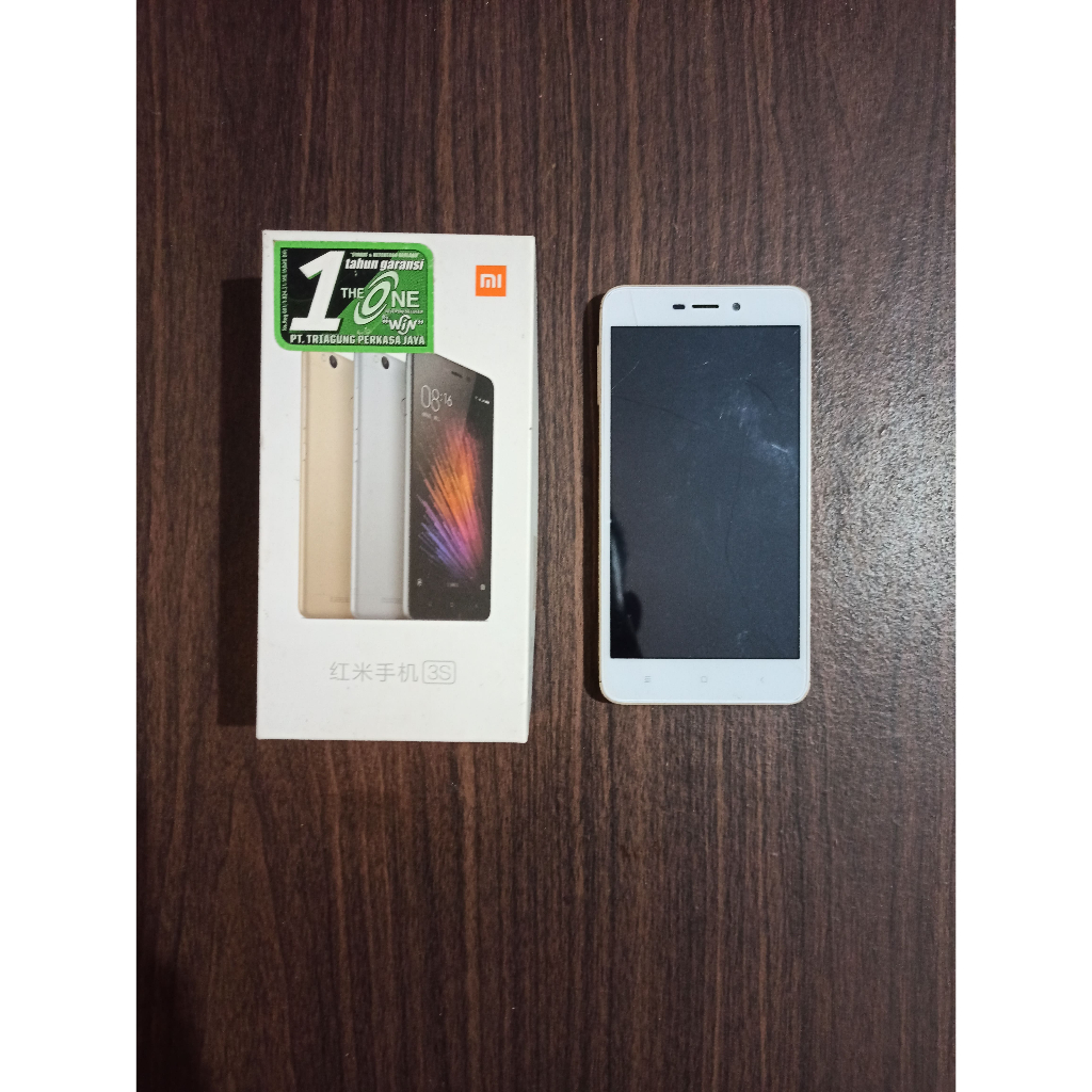 HP XIAOMI REDMI 3S 2GB 32GB ANDROID MURAH ASLI - GOLD BEKAS