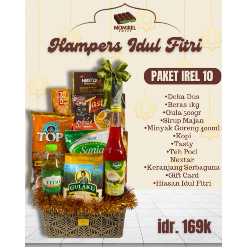 

MOMIRELSWEET PARCEL IDUL FITRI HAMPERS LEBARAN MURAH JAKARTA