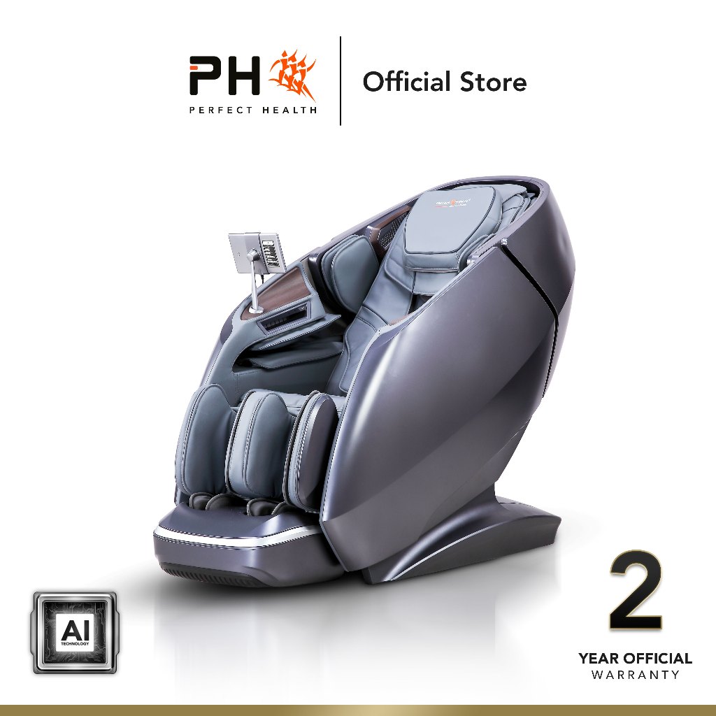 Kursi Pijat Perfect Health Perfect Glam II - 4D Pro Massage Hand, Zero Gravity, dan Graphene Heat Therapy Shawl