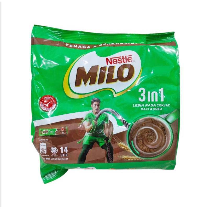 

Milo 3in1 14x33gr Stick Sachet Exp 30-04-2026