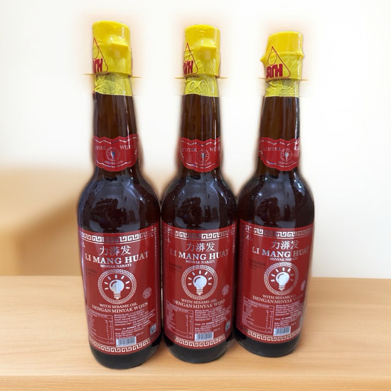 

Li Mang Huat Minyak Wijen 100 Ml & 600 Ml