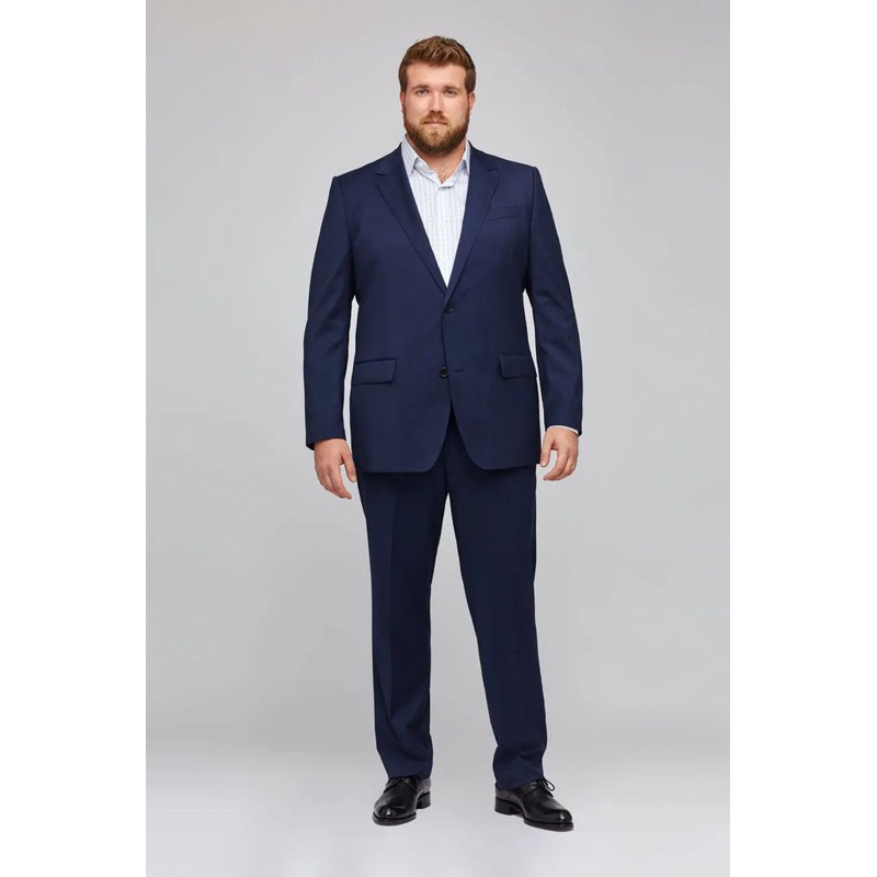 JAS BLAZER PRIA BIG SIZE / JUMBO WARNA NAVY - JAS FORMAL PRIA KANTOR