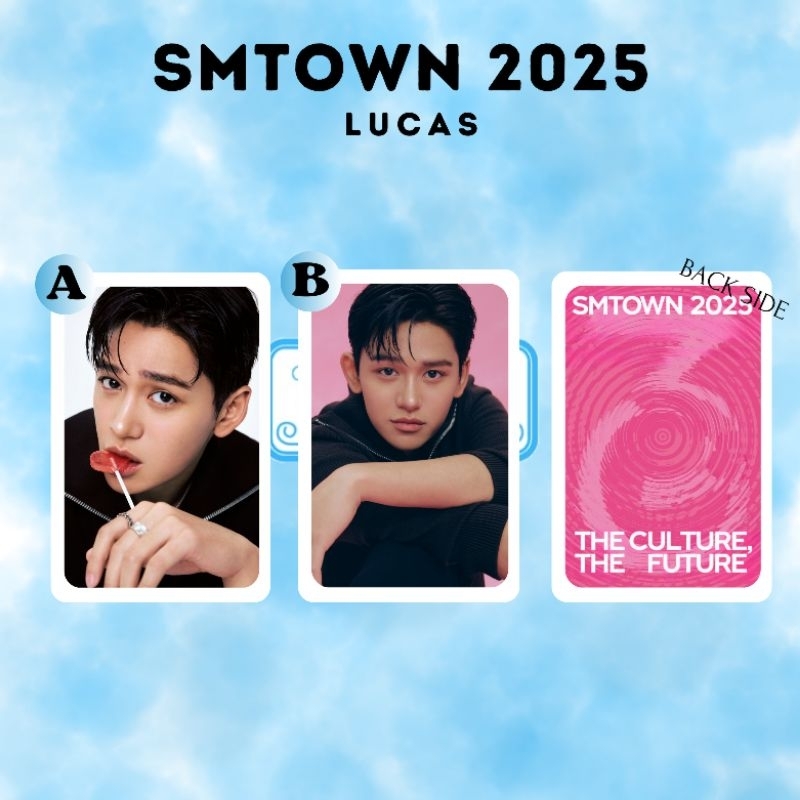 PHOTOCARD SMTOWN 2025 THE CULTURE, THE FUTURE LUCAS
