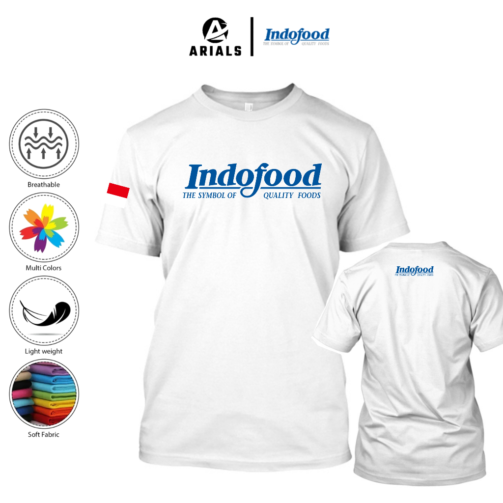 Arials Kaos Baju PT Indofood Sukses Makmur Tbk