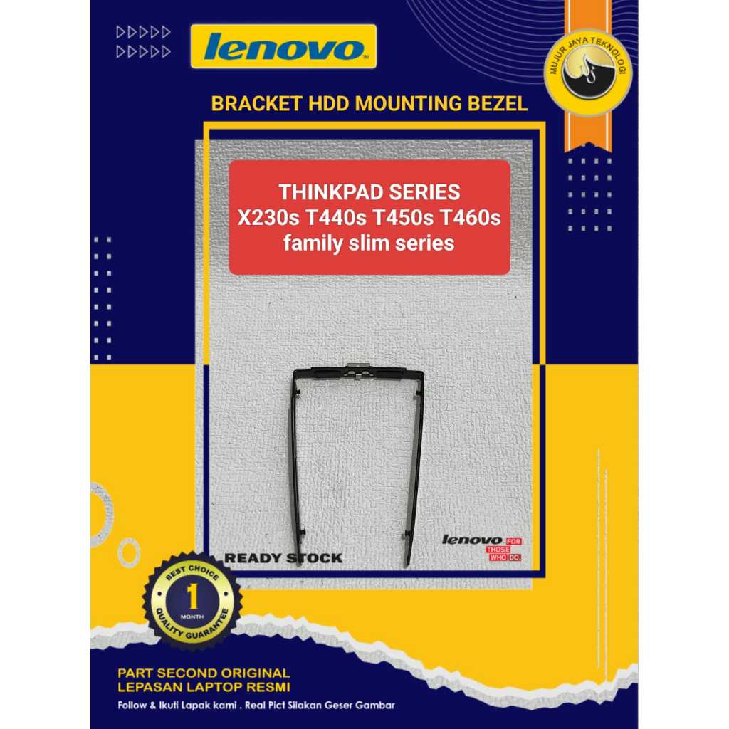 Bracket Hardisk Docking Mounting Bezel HDD Thinkpad X230S X240 X250 X260 X270 T440 T450 T460 T470