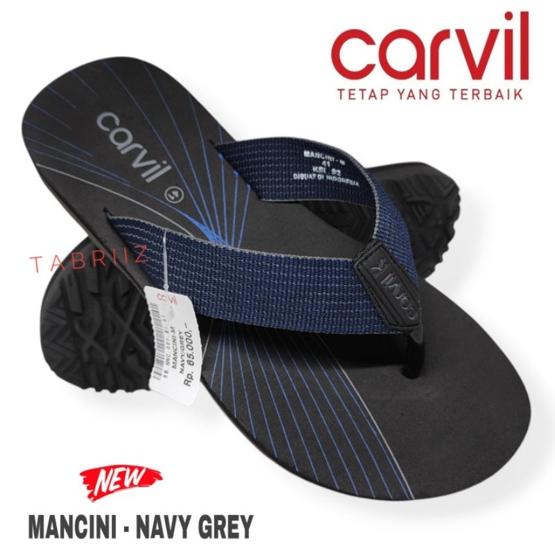 Best Seller Sandal Pria Carvil Original Anti Air - Sendal Carvil Pria - 100% Original