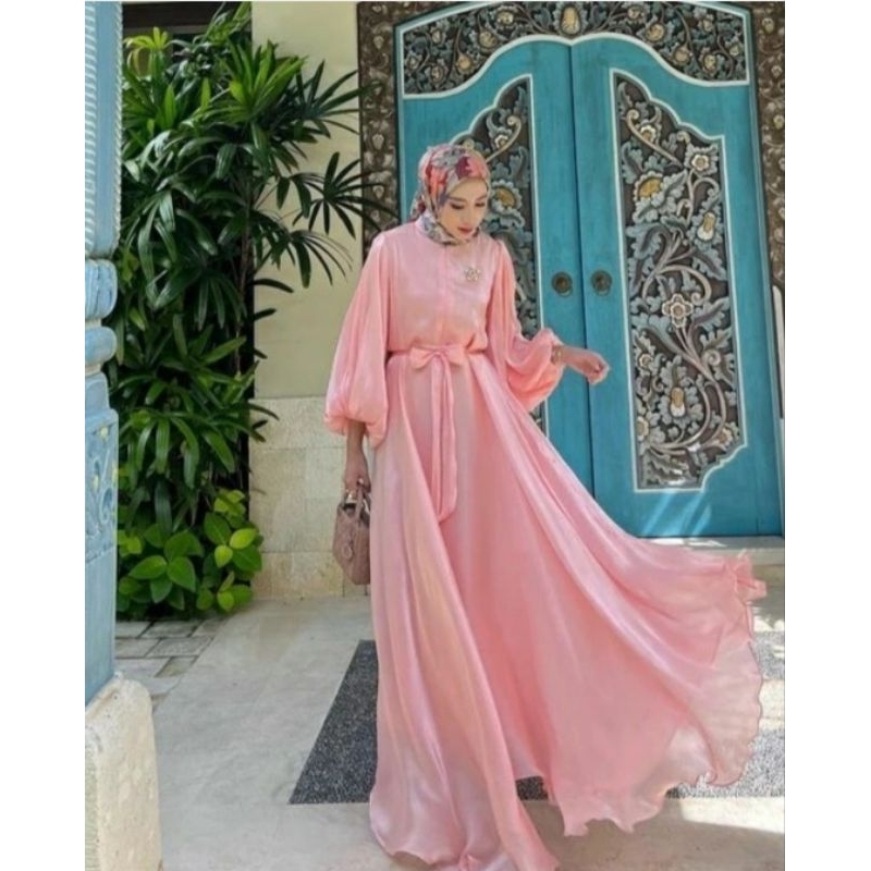 Aesa Dress Gonegani //Rose Down M