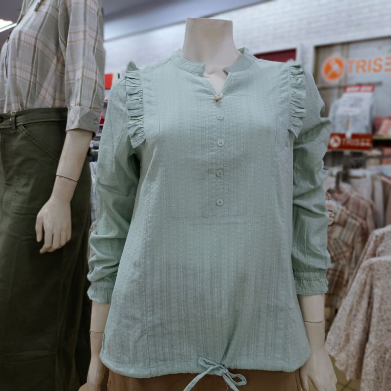 triset kemeja wanita