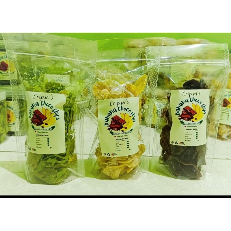 

Banana Choco 100gr (pouch)