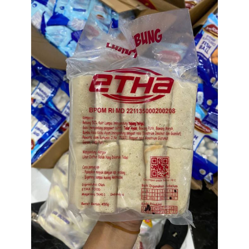 

Lumpia Rebung Etha Isi 10