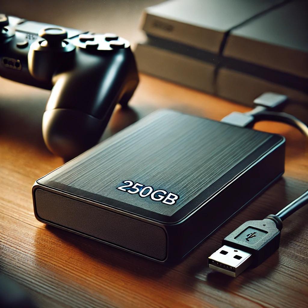 HARDISK EKSTERNAL 250 GB ISI GAME PS3 / PS4 HEN