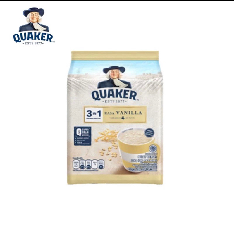 

Quaker rasa Vanila 3in Minuman Sereal
