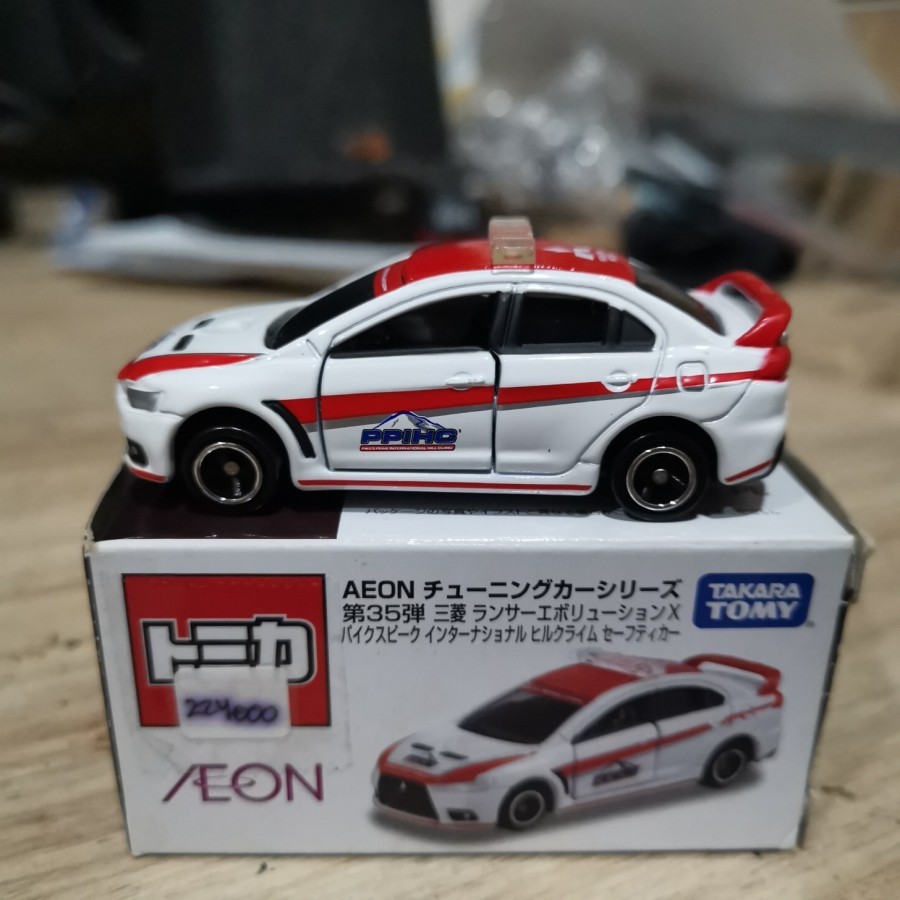 Takara Tomy Tomica Mitsubishi Lancer Evolution X AEON evo 10