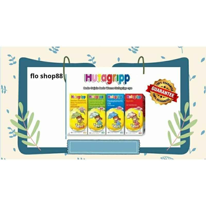 A - HUFAGRIP / HUFAGRIP FLU DAN BATUK ANAK / HUFAGRIP FLU DAN BATUK / HUFAGRIP BATUK PILEK / HUFAGRI