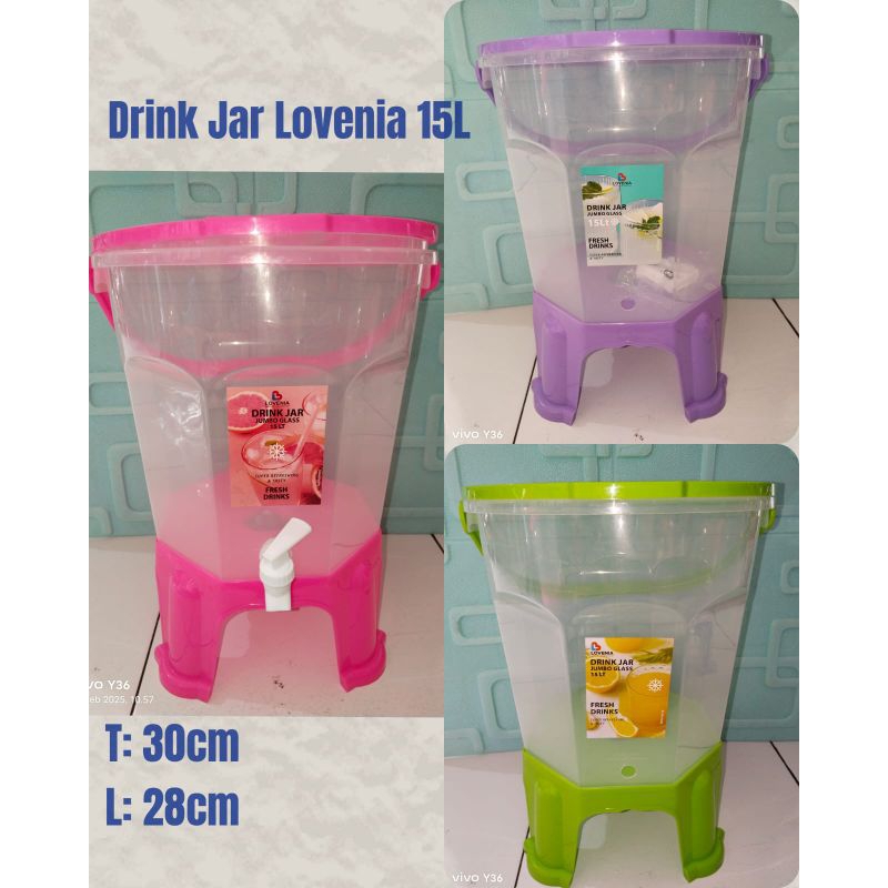 drink jar Lovenia 15Liter