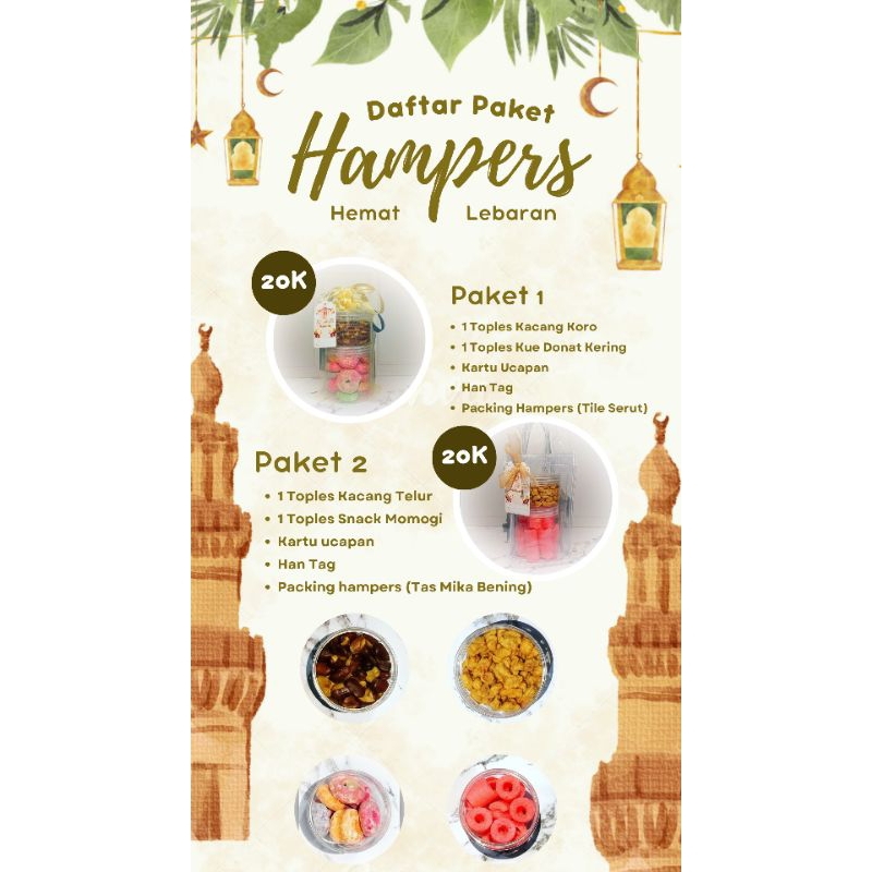 

paket hampers 20ribuan