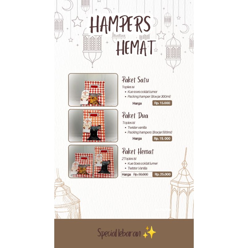 

hampers hemat