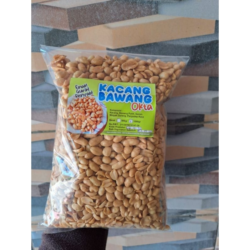 

Kacang Bawang Okta kemasan 500gr