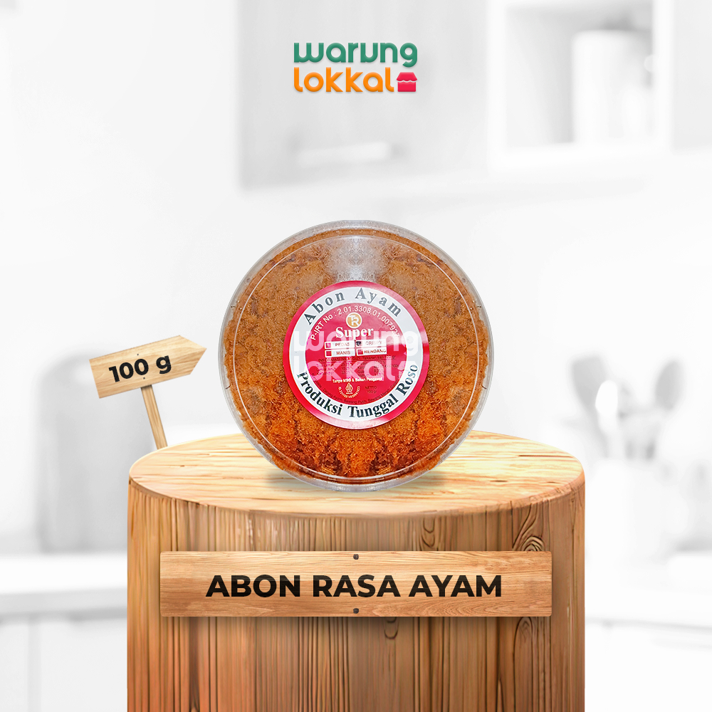 

Abon Rasa Ayam 100g - Warung Lokkal
