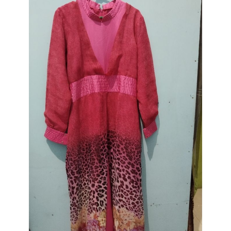 baju gamis pesta Wanita dewasa