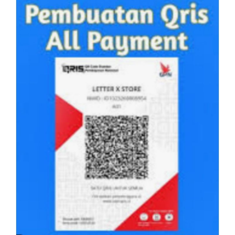 JASA PEMBUATAN KODE QRIS All Payment