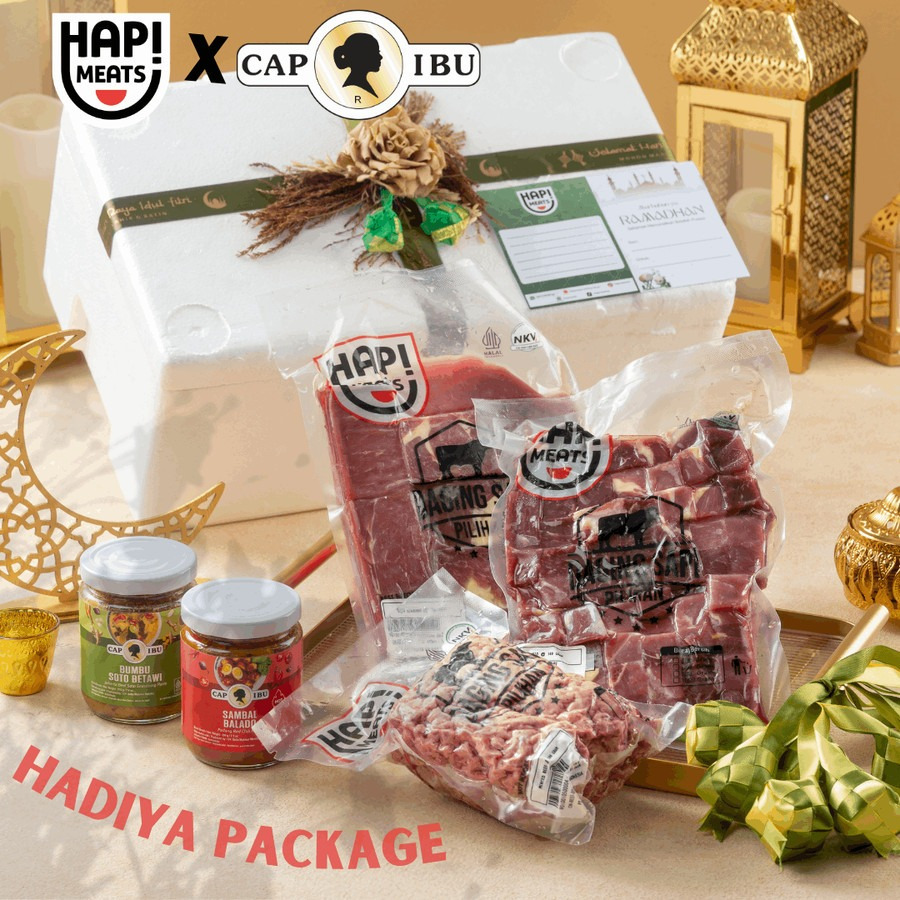 

HADIYA PACKAGE (HAPMEATS X CAP IBU)