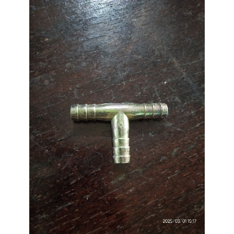 Nepel Kuningan Cabang T Sambungan Selang Kompresor