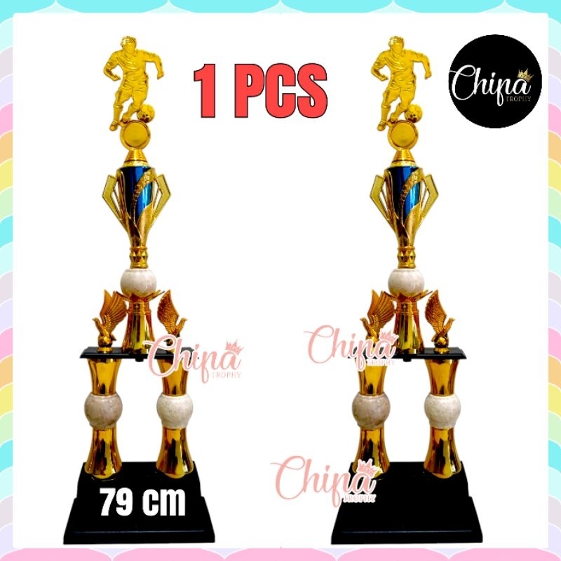 PIALA KAKI 2 MARMER FUTSAL / TROPHY SEPAK BOLA