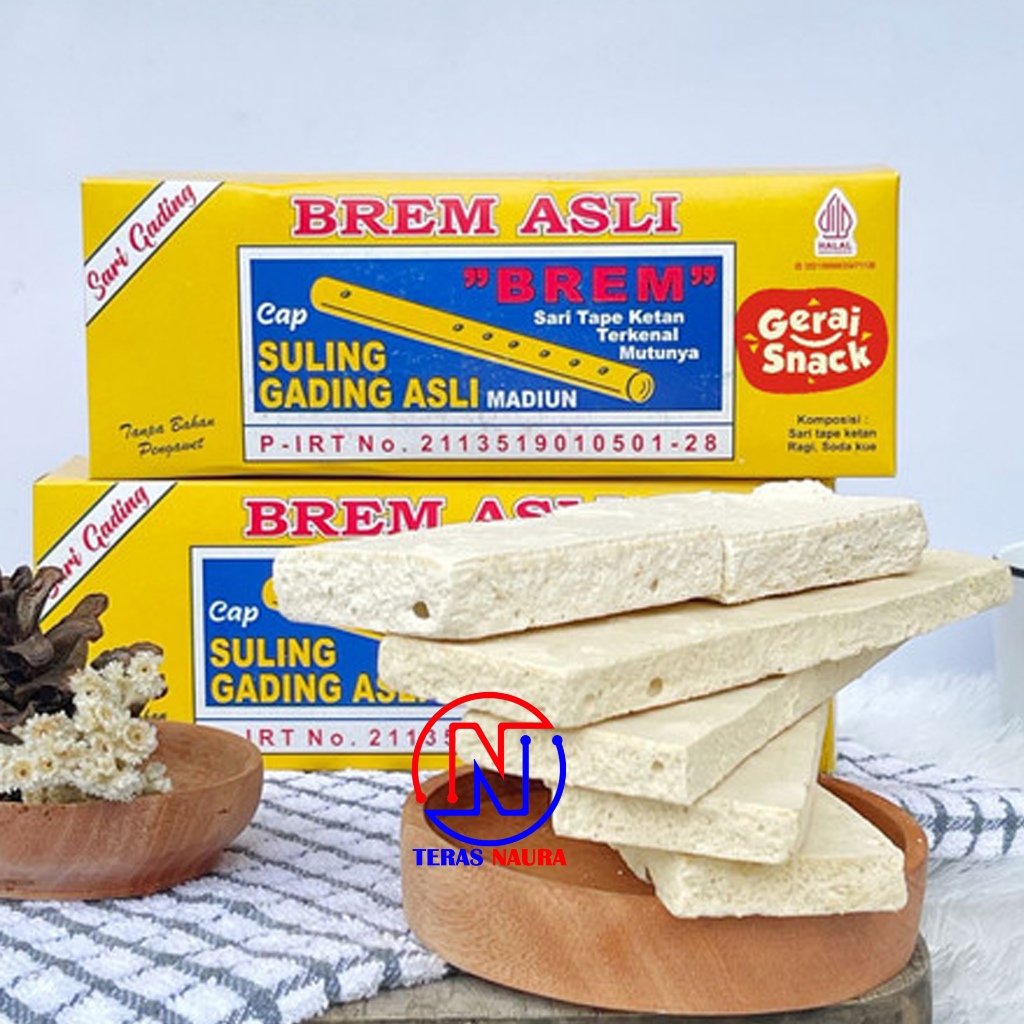 

1 Bungkus Brem Khas Madiun Cap Suling Gading Enak dan Segar