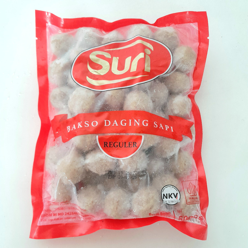 

SURI bakso sapi kecil reg 600gr 50s