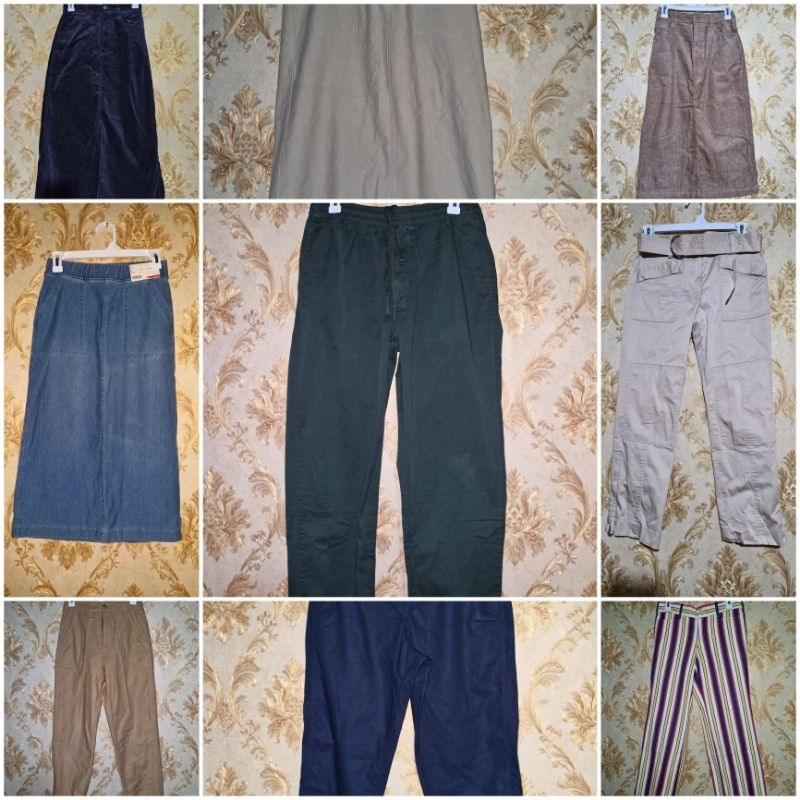Celana/Rok/Uniqlo/GU/Branded